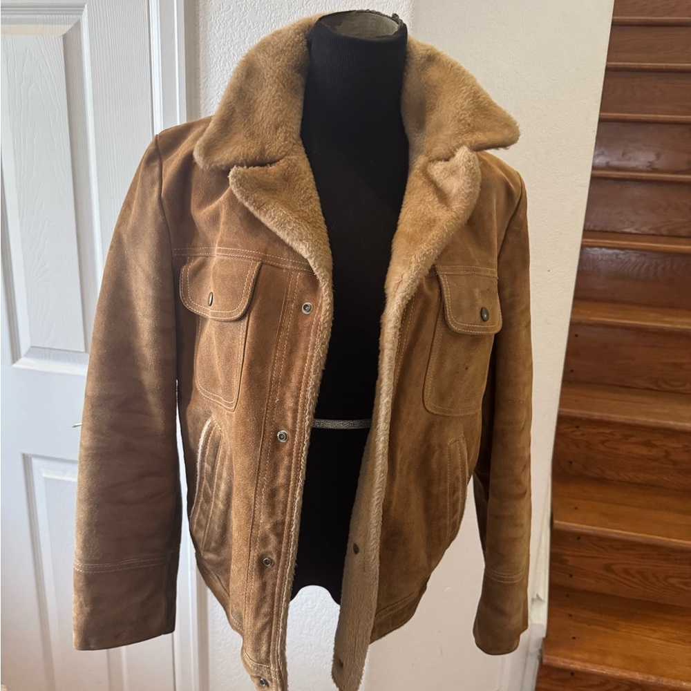 Vintage suede JCPenny cowhide jacket
